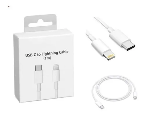 Cable iPhone USB-C 1M Carga Rápida