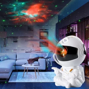 Proyector astronauta control recargable