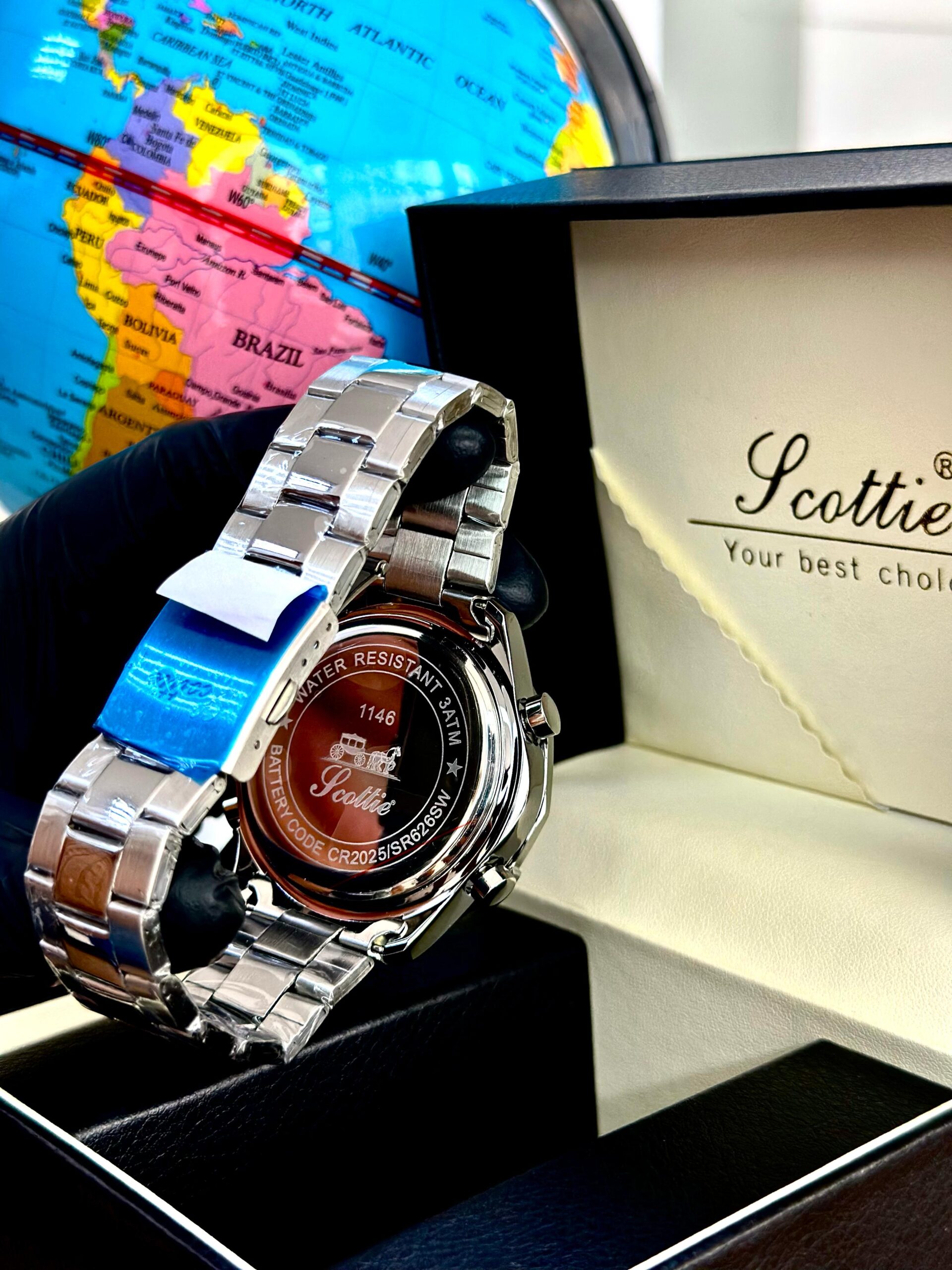 Reloj Scottie 1146 Acero Para Hombre - Imagen 3